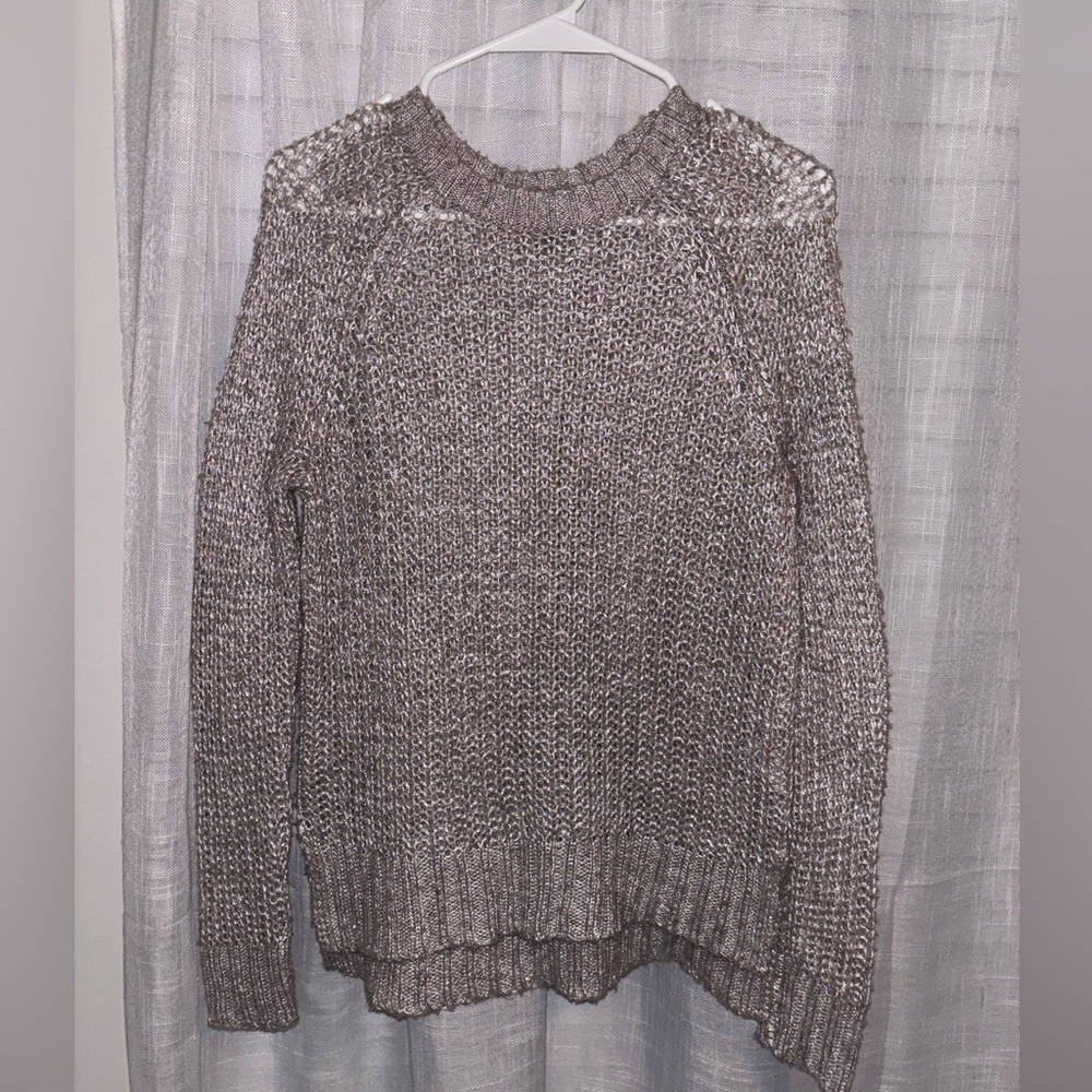 Aerie Metallic Shimmer Knit Sweater - Picture 1 of 4